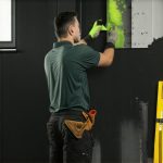 Stop 2026 Drywall Dust Smearing on Dark Textured Walls