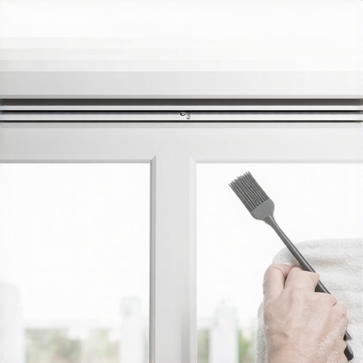 How We Clear Construction Grime from Delicate Window Tracks