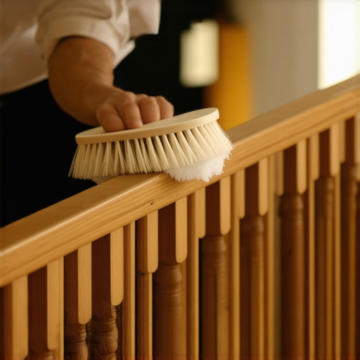 How to Clean Drywall Dust From Intricate Wooden Banisters