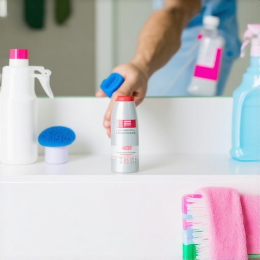 How to Remove Hairspray Buildup From Bathroom Surfaces
