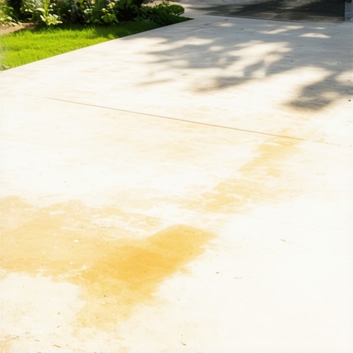 How to Remove Oil Stains From Driveways Without Harsh Acids