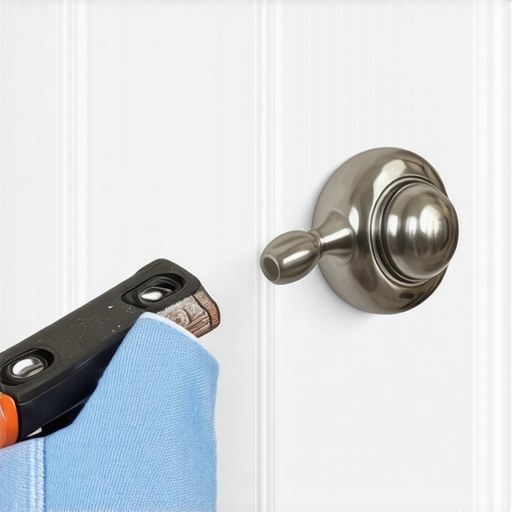 How to Remove Paint Overspray from Metal Door Knobs