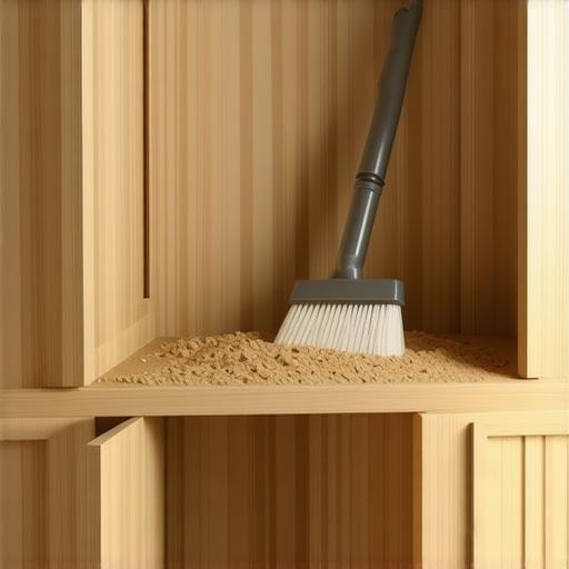 How to Remove Sawdust From Inside New Kitchen Cabinets and Hinges