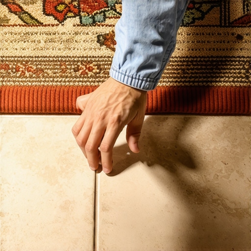 How to Stop Your Area Rug From Sliding on Tile Floors