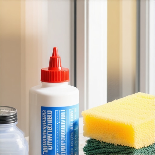 How to get builders' glue off window glass without scratching