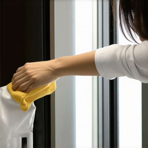 How to remove protective film residue from brand new appliances