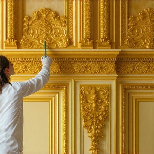Removing Fine Plaster Dust From Ornate Crown Molding Safely