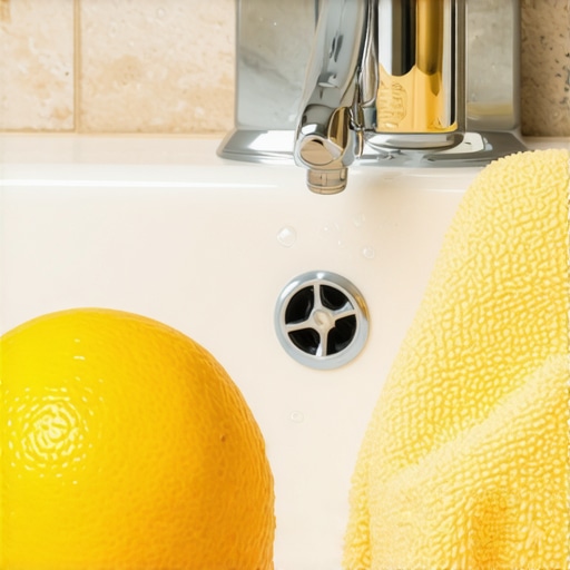 The Best Way to Polish Chrome Fixtures Using a Lemon
