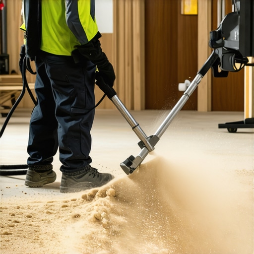 The Dangerous Error Most People Make When Cleaning Up Sawdust