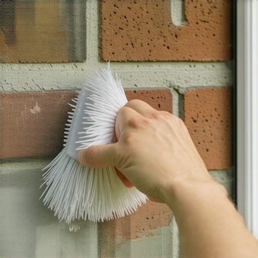 How to Clean Brick Dust Off Window Screens Without a Hose