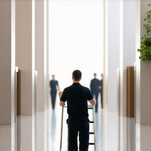 How to Clean High Ceilings in Commercial Lobby Spaces