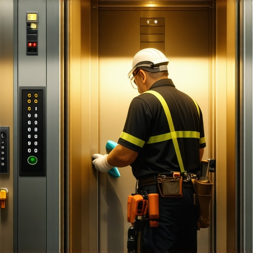 How to Deep Clean Elevator Tracks and Button Panels Safely