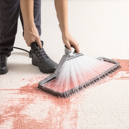 How to Extract Ground-In Red Clay from White Carpets