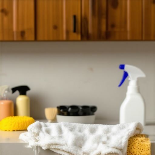 How to Get Rid of the Sticky Residue on Top of Kitchen Cabinets