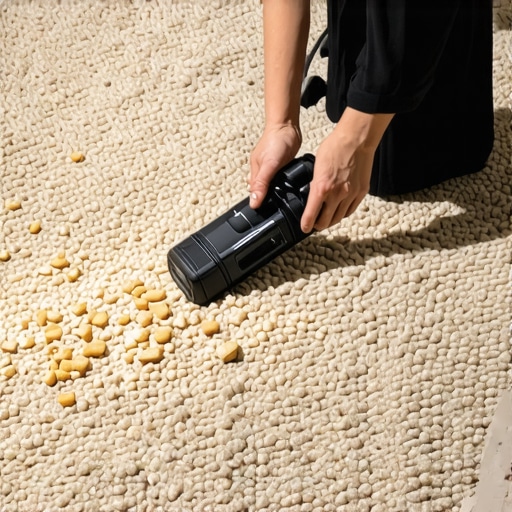 How to Lift Crushed-In Crackers From High-Pile Rugs