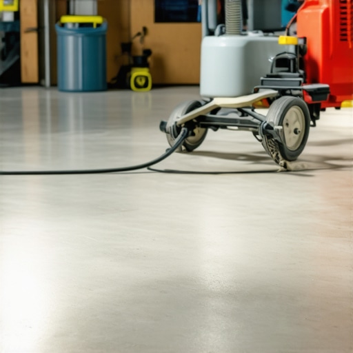 How to Pull Concrete Dust Out of Porous Garage Floors