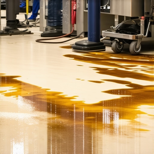 How to Remove Heavy Grease from Commercial Kitchen Floors