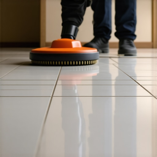 How to Remove Heavy Wax Buildup from Commercial Tiled Floors
