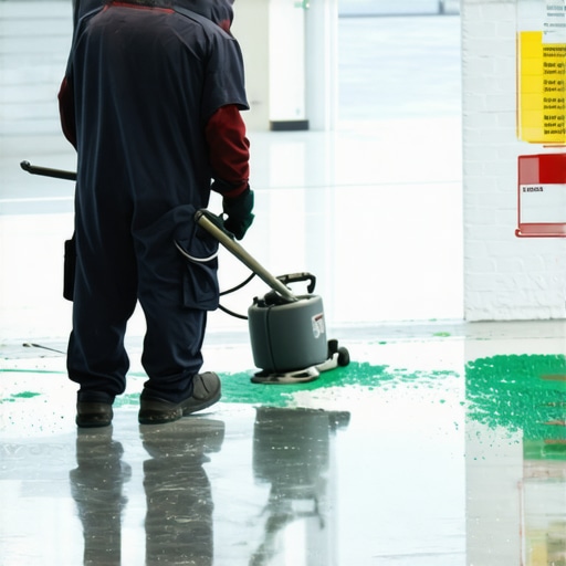 How to Remove Paint Splatters from Industrial Concrete Floors