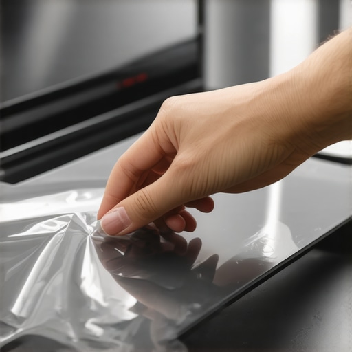 How to Remove Protective Film Residue from New Appliances