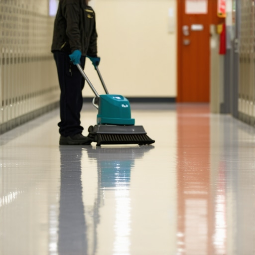 How to Remove Scuff Marks from School Hallway Floors Fast
