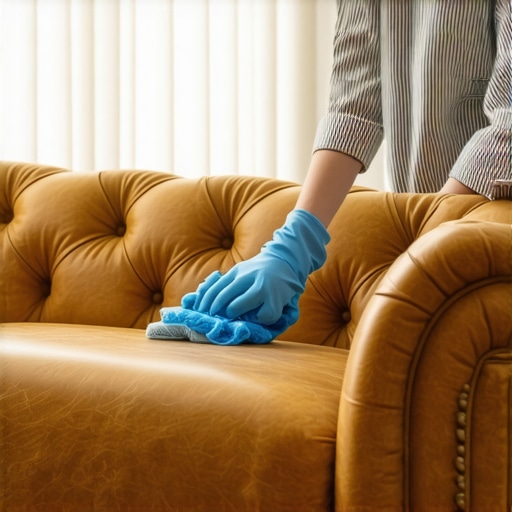 How to clean a leather sofa without ruining the finish