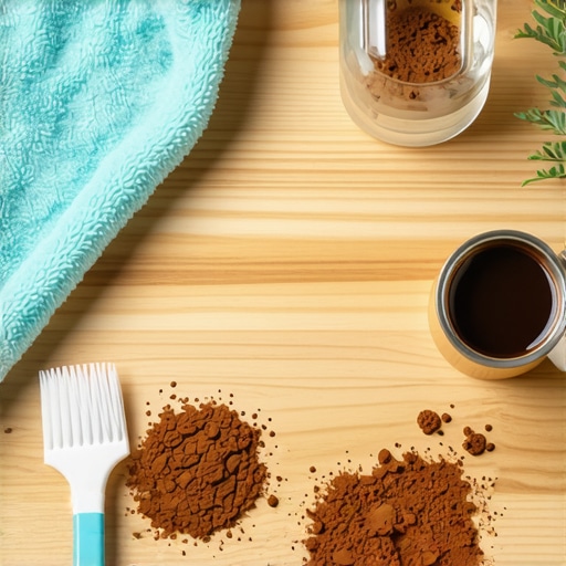 How to remove coffee rings from unfinished wood