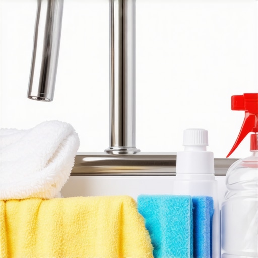 How to remove hard water spots from stainless steel faucets