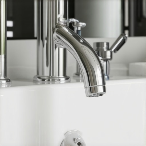 How to remove rust from chrome bathroom fixtures