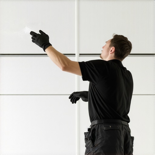 The Best Way to Clean Acoustical Ceiling Tiles Without Breaking Them
