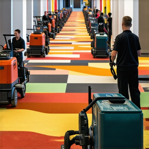 The Best Way to Clean Large Convention Center Carpets