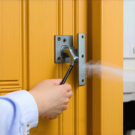 The Best Way to Remove Fine Drywall Dust From Door Hinges