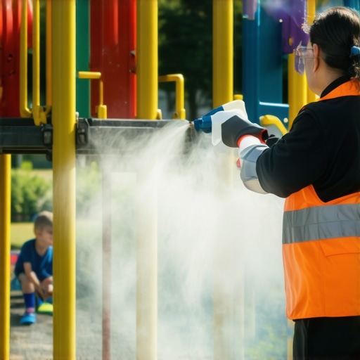 The Best Way to Sanitize Public Playground Equipment Safely