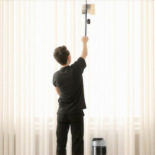 The Easiest Way to Clean Dust From Vertical Blinds