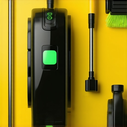 Various cleaning tools including microfiber mop, vacuum, and steam cleaner for deep floor cleaning