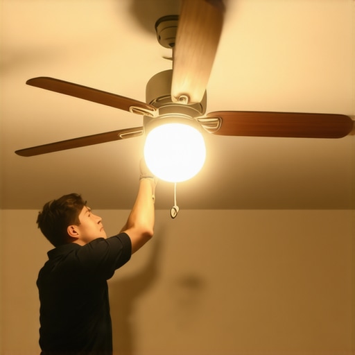 Why You Should Always Dust Your Ceiling Fans Before Mopping