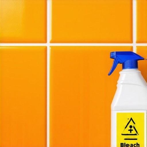 Why You Should Never Use Bleach on Colored Tile Grout