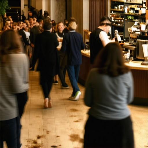 Why Your Coffee Shop Floors Feel Sticky During Busy Hours