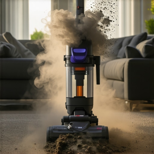 Why Your Vacuum Smells Like Dust Every Time You Turn It On
