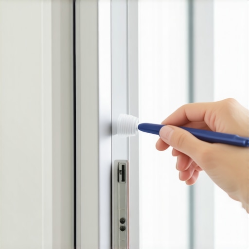 Why you should use a toothbrush on your sliding door tracks