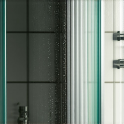 Why your new glass shower door is already getting cloudy