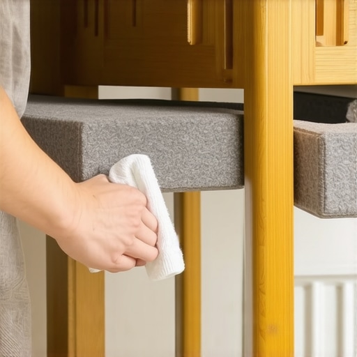 How to Clean Felt Pads Under Furniture to Prevent Scratches