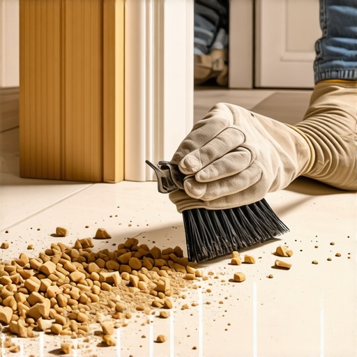 How to Clear Construction Debris from Door Hinges
