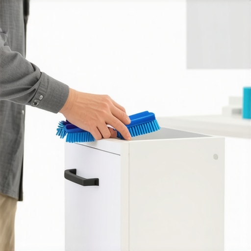 How to Clear Fine Dust From Hidden Drawer Glides and Hinges