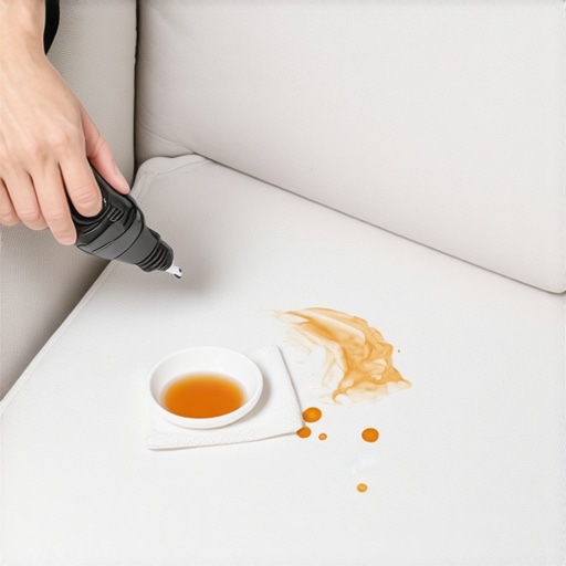 How to Lift Old Tea Stains from Light Colored Furniture Fabric