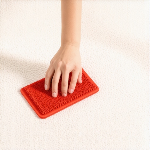 How to Lift Red Clay Stains from Light Colored Entryway Carpets