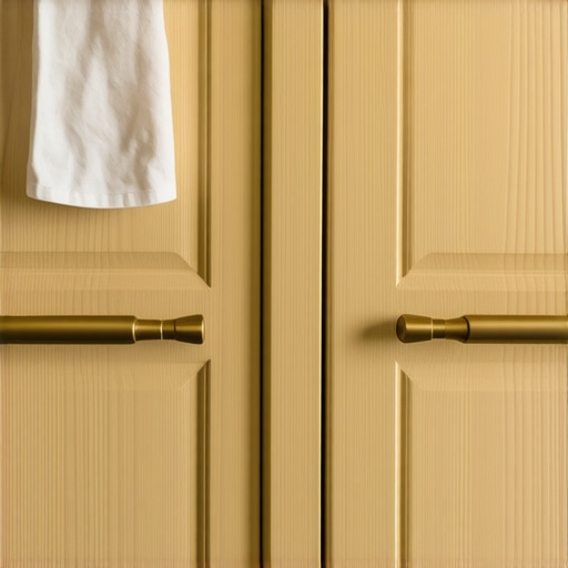How to Polish Brass Door Handles Without Damaging the Protective Finish