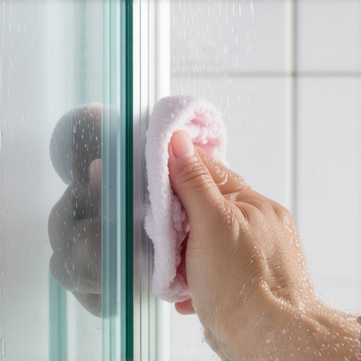 How to Scrub Hard Water Spots Off Glass Shower Doors