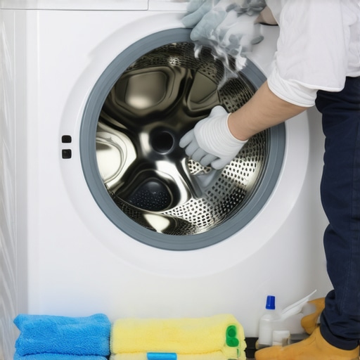 How to clean a top-load washer's agitator and tub