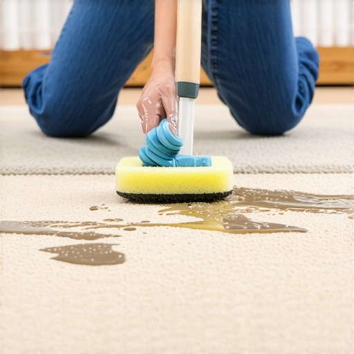 How to get mud out of carpet without smearing it